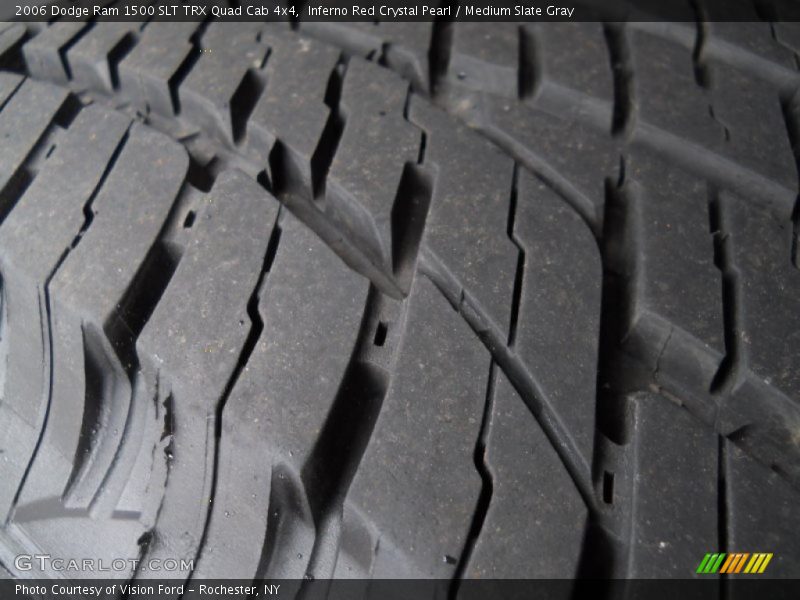 Inferno Red Crystal Pearl / Medium Slate Gray 2006 Dodge Ram 1500 SLT TRX Quad Cab 4x4
