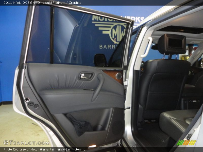 Liquid Platinum / Graphite 2011 Infiniti QX 56 4WD