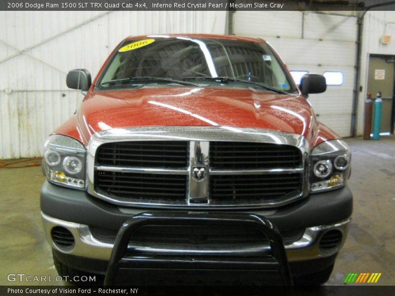 Inferno Red Crystal Pearl / Medium Slate Gray 2006 Dodge Ram 1500 SLT TRX Quad Cab 4x4