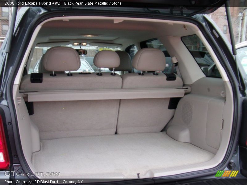 Black Pearl Slate Metallic / Stone 2008 Ford Escape Hybrid 4WD