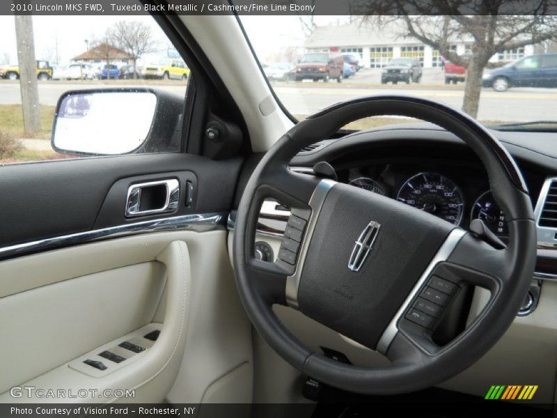 Tuxedo Black Metallic / Cashmere/Fine Line Ebony 2010 Lincoln MKS FWD