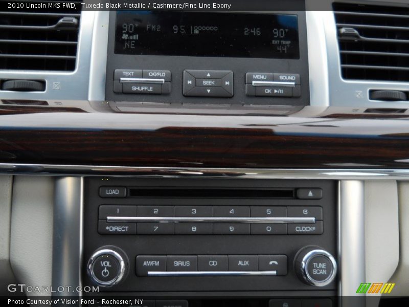 Tuxedo Black Metallic / Cashmere/Fine Line Ebony 2010 Lincoln MKS FWD