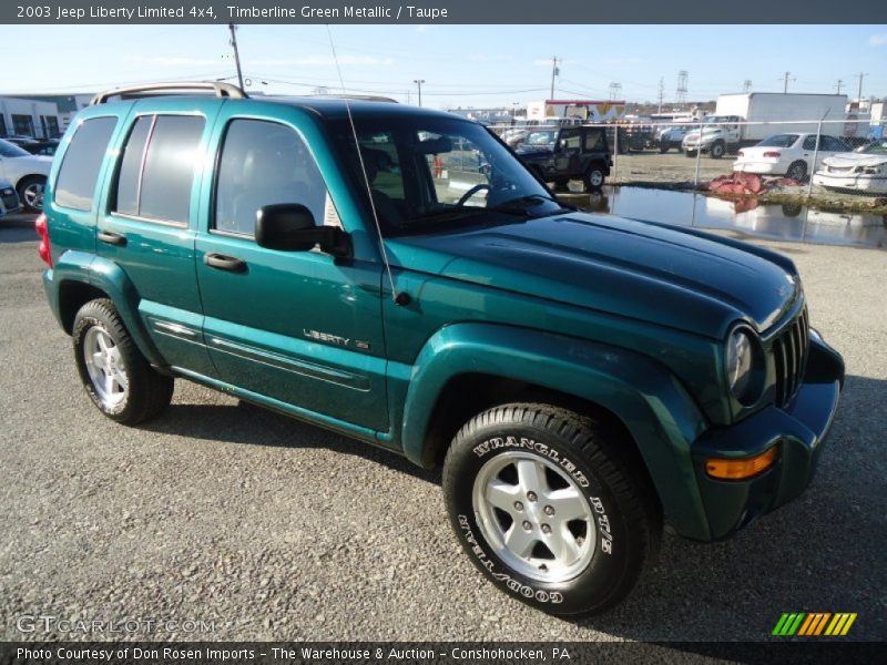  2003 Liberty Limited 4x4 Timberline Green Metallic