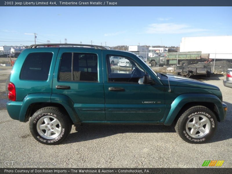Timberline Green Metallic / Taupe 2003 Jeep Liberty Limited 4x4