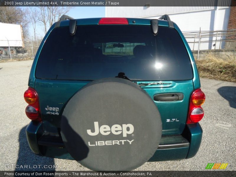 Timberline Green Metallic / Taupe 2003 Jeep Liberty Limited 4x4