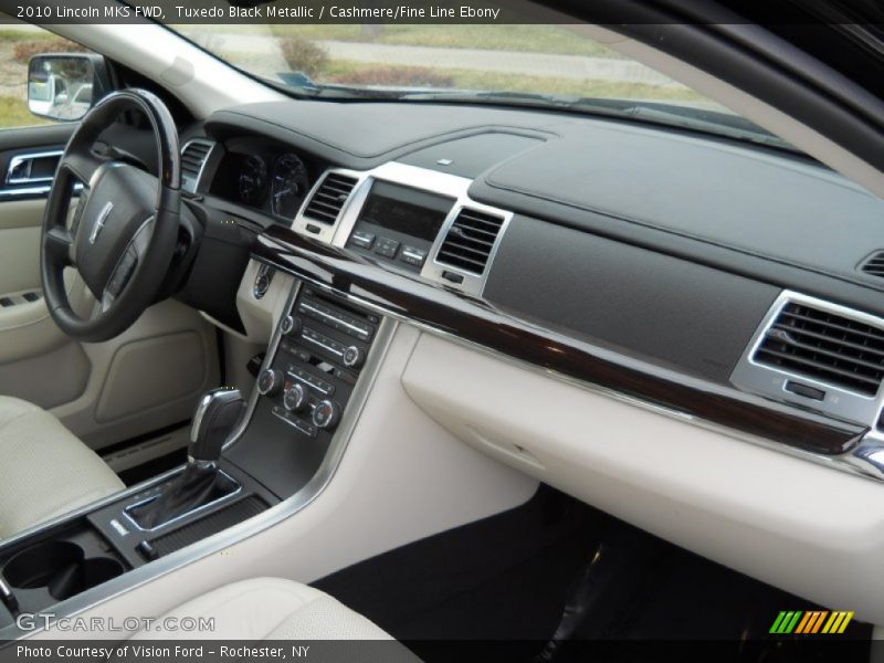 Tuxedo Black Metallic / Cashmere/Fine Line Ebony 2010 Lincoln MKS FWD
