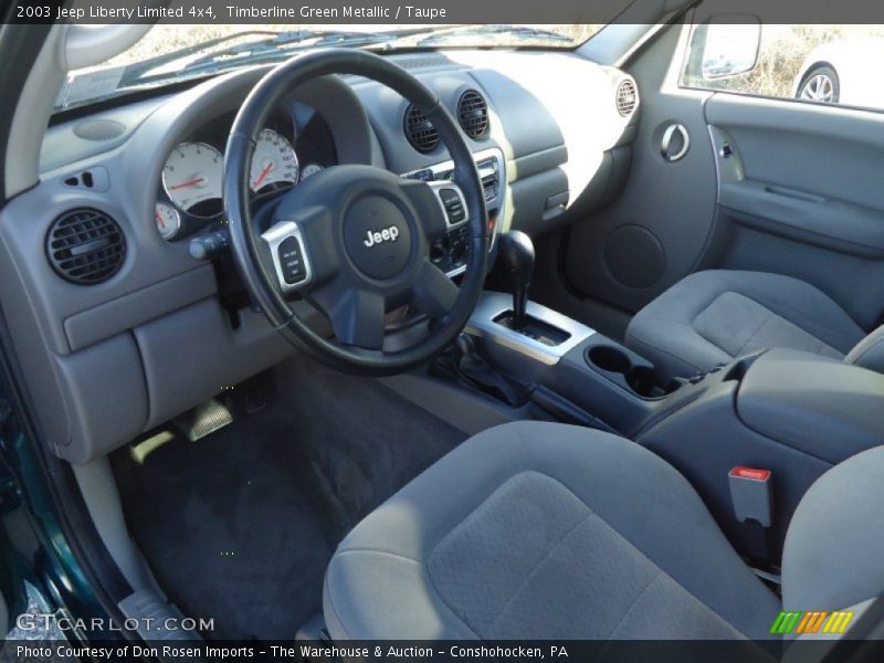  2003 Liberty Limited 4x4 Taupe Interior