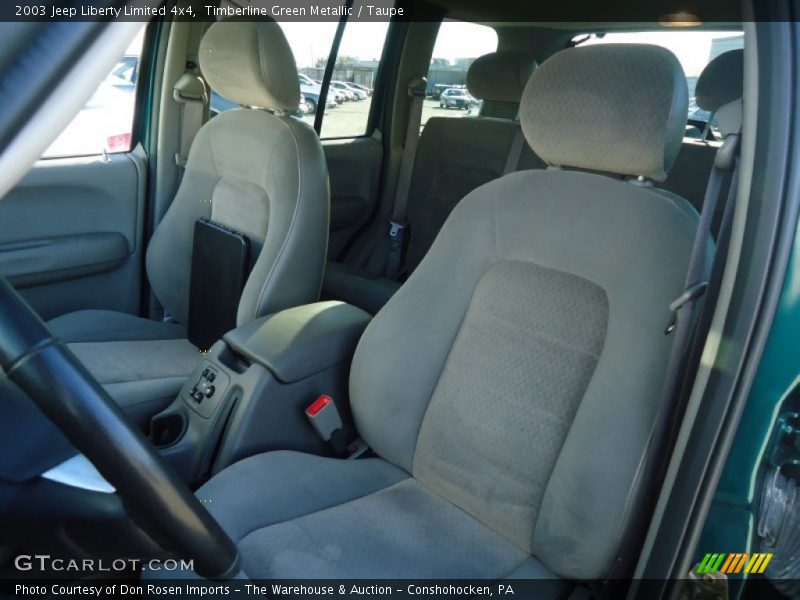Timberline Green Metallic / Taupe 2003 Jeep Liberty Limited 4x4