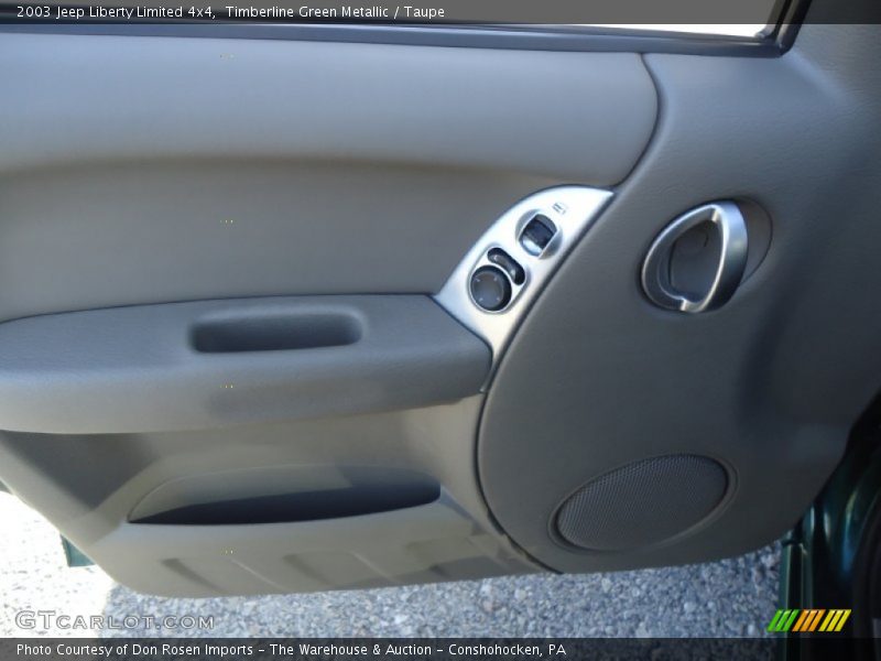 Timberline Green Metallic / Taupe 2003 Jeep Liberty Limited 4x4