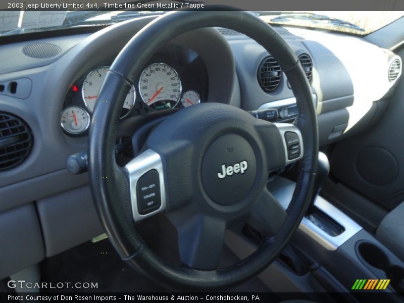 Timberline Green Metallic / Taupe 2003 Jeep Liberty Limited 4x4