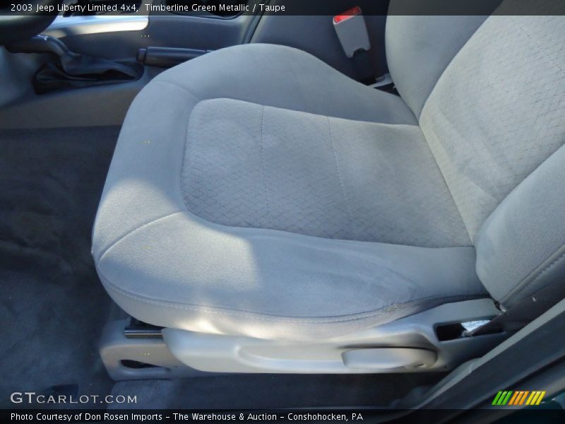 Timberline Green Metallic / Taupe 2003 Jeep Liberty Limited 4x4
