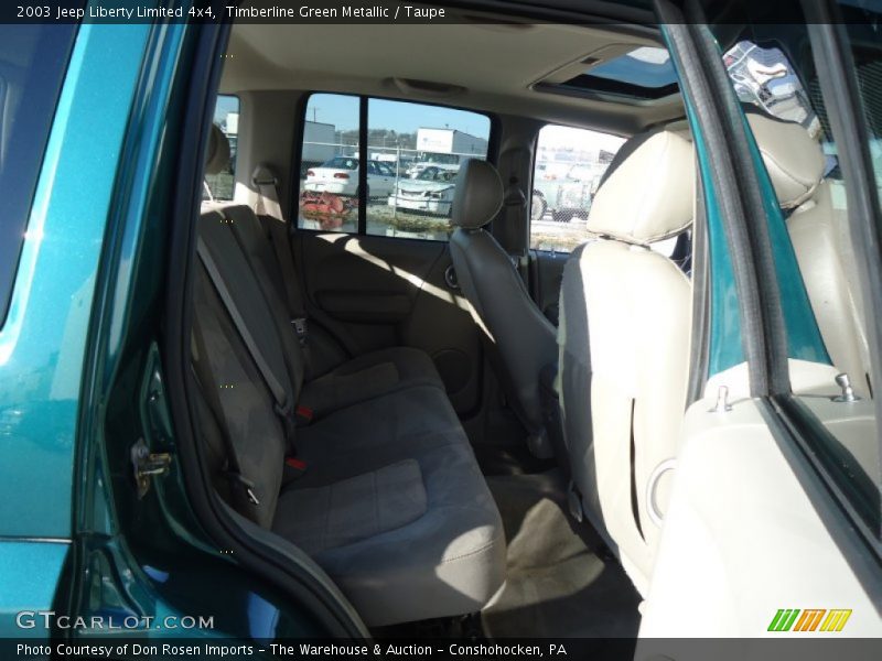 Timberline Green Metallic / Taupe 2003 Jeep Liberty Limited 4x4