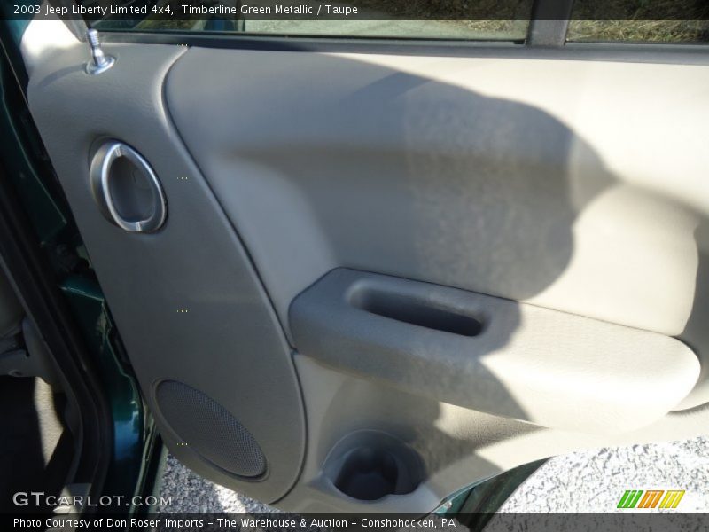 Timberline Green Metallic / Taupe 2003 Jeep Liberty Limited 4x4
