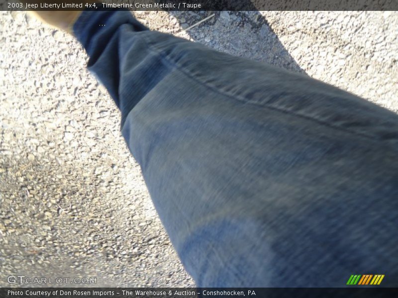 Timberline Green Metallic / Taupe 2003 Jeep Liberty Limited 4x4