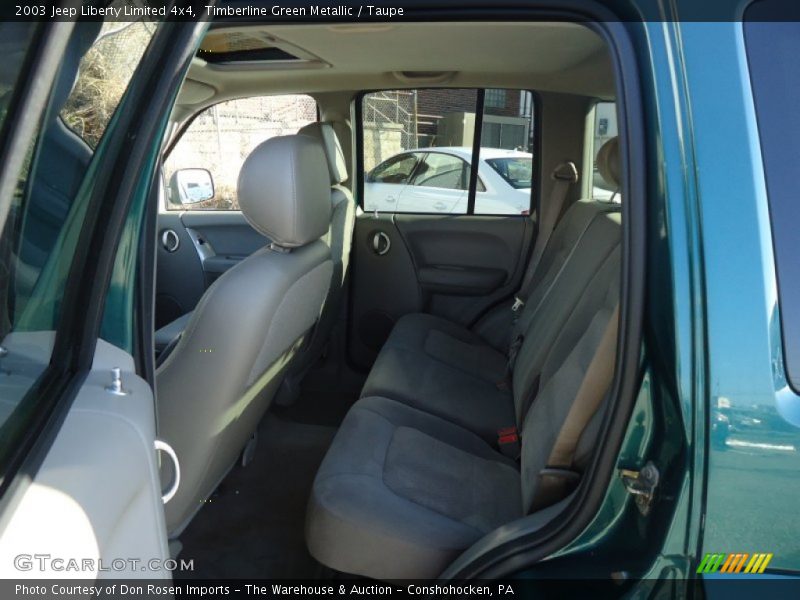Timberline Green Metallic / Taupe 2003 Jeep Liberty Limited 4x4