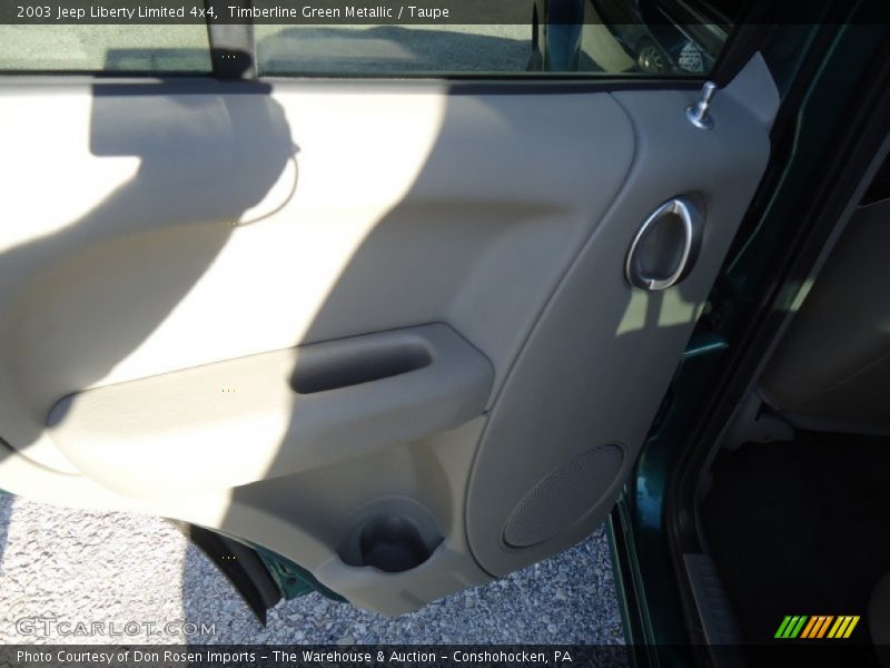Timberline Green Metallic / Taupe 2003 Jeep Liberty Limited 4x4