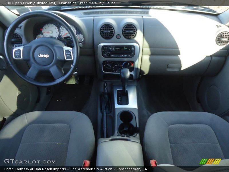Timberline Green Metallic / Taupe 2003 Jeep Liberty Limited 4x4