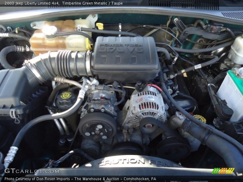  2003 Liberty Limited 4x4 Engine - 3.7 Liter SOHC 12-Valve Powertech V6