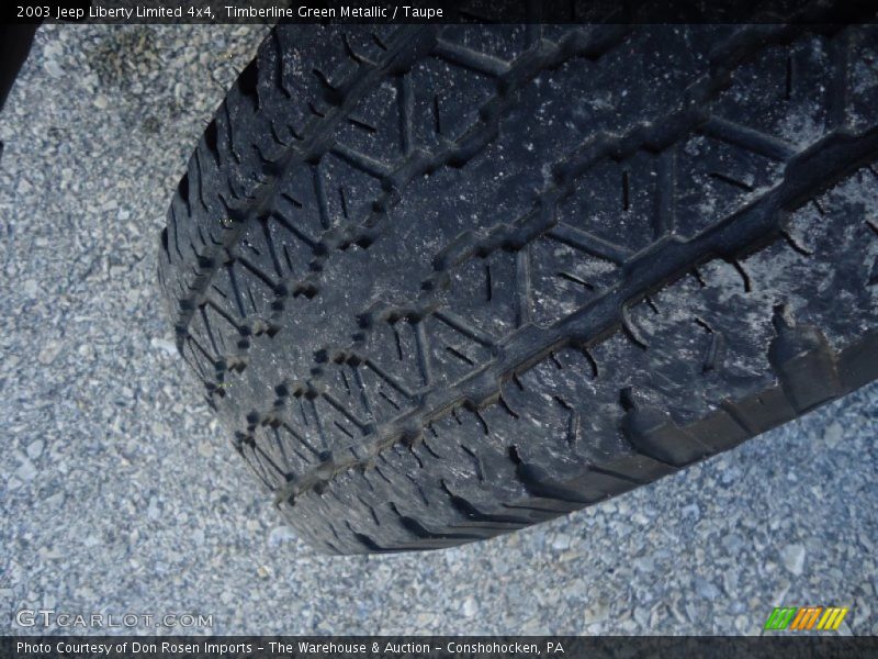 Timberline Green Metallic / Taupe 2003 Jeep Liberty Limited 4x4