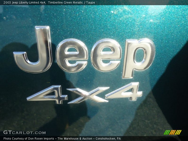 Timberline Green Metallic / Taupe 2003 Jeep Liberty Limited 4x4