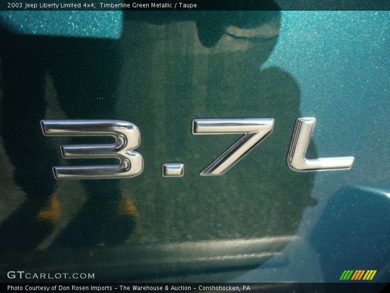 Timberline Green Metallic / Taupe 2003 Jeep Liberty Limited 4x4