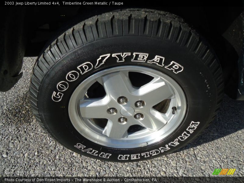 Timberline Green Metallic / Taupe 2003 Jeep Liberty Limited 4x4