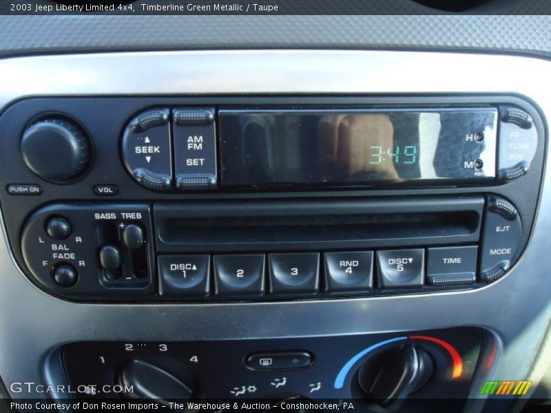 Audio System of 2003 Liberty Limited 4x4