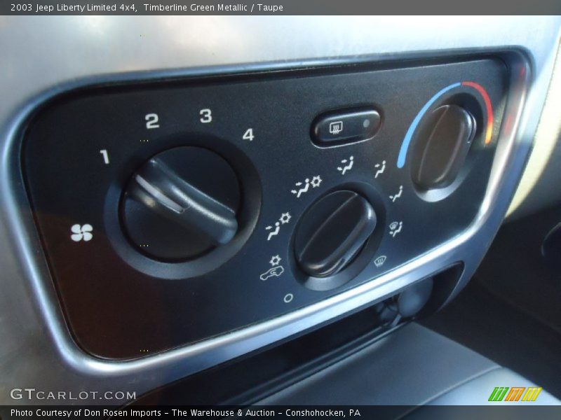 Timberline Green Metallic / Taupe 2003 Jeep Liberty Limited 4x4