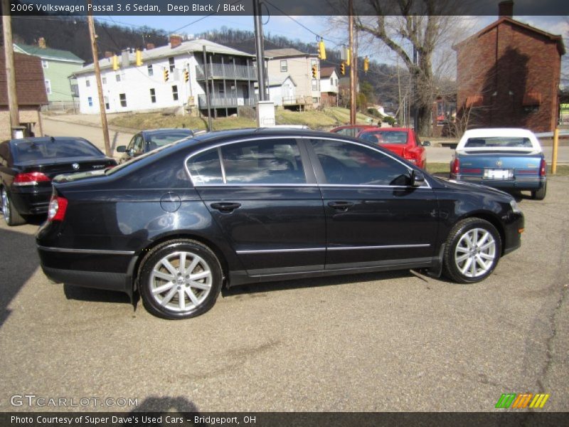 Deep Black / Black 2006 Volkswagen Passat 3.6 Sedan