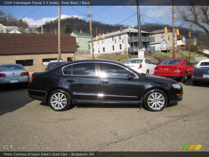 Deep Black / Black 2006 Volkswagen Passat 3.6 Sedan