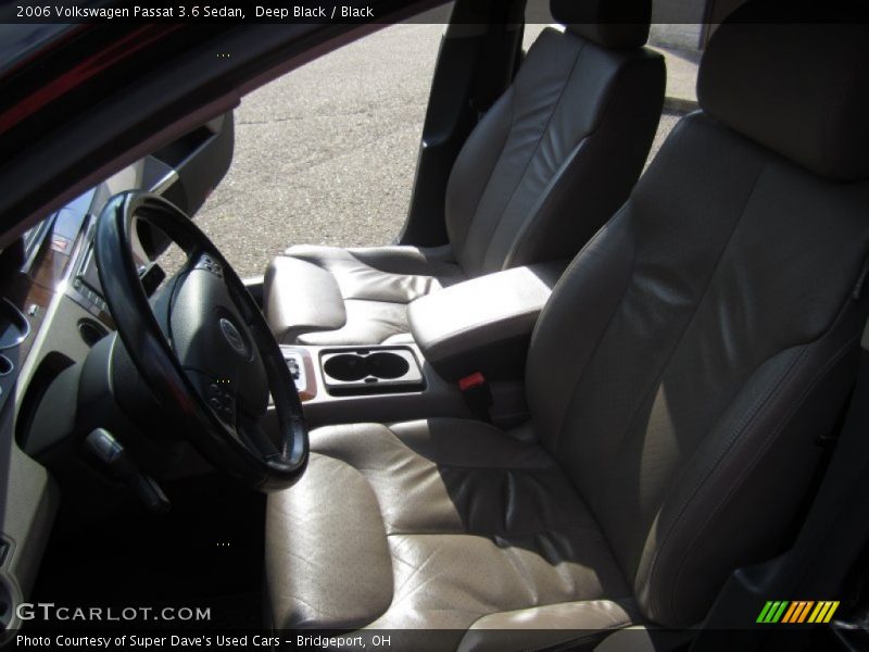 Deep Black / Black 2006 Volkswagen Passat 3.6 Sedan