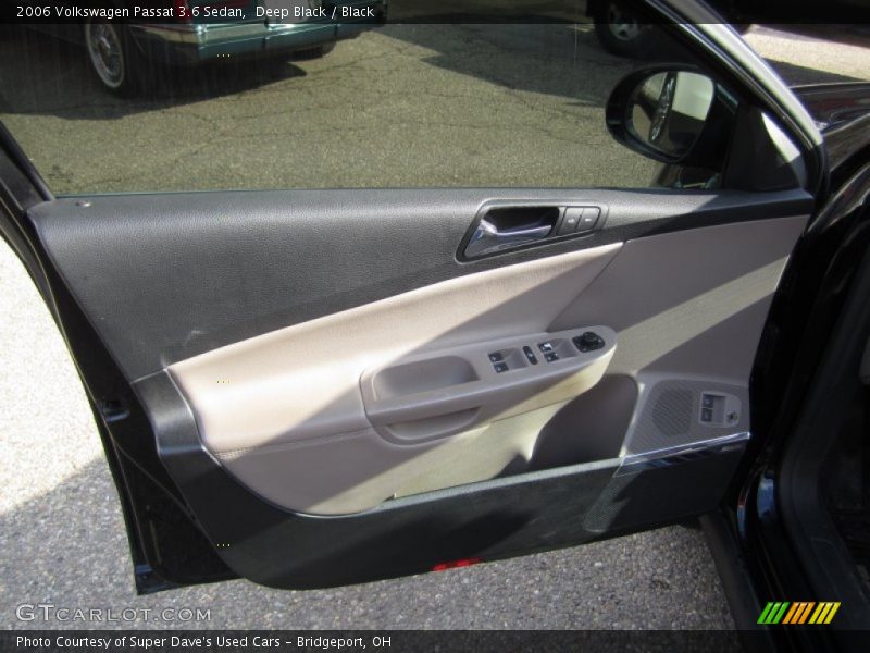 Deep Black / Black 2006 Volkswagen Passat 3.6 Sedan