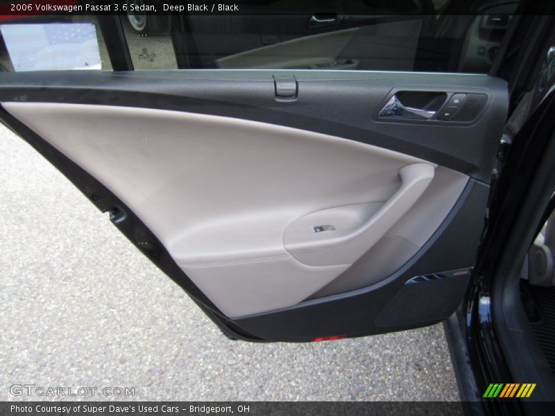 Deep Black / Black 2006 Volkswagen Passat 3.6 Sedan