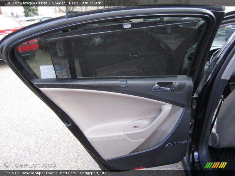 Deep Black / Black 2006 Volkswagen Passat 3.6 Sedan