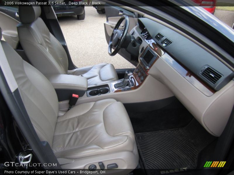 Deep Black / Black 2006 Volkswagen Passat 3.6 Sedan