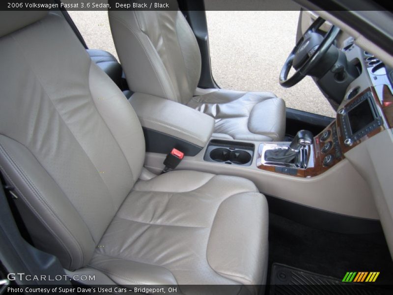Deep Black / Black 2006 Volkswagen Passat 3.6 Sedan