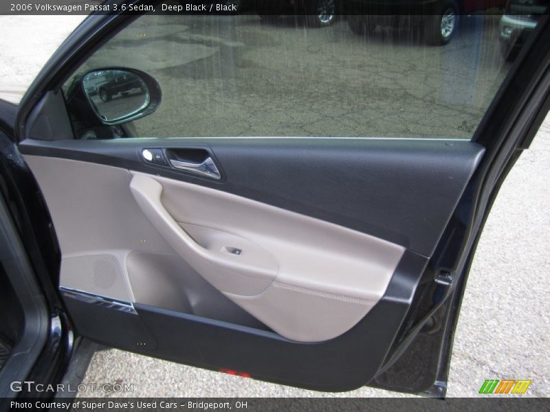 Deep Black / Black 2006 Volkswagen Passat 3.6 Sedan