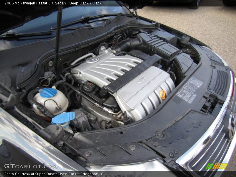 Deep Black / Black 2006 Volkswagen Passat 3.6 Sedan