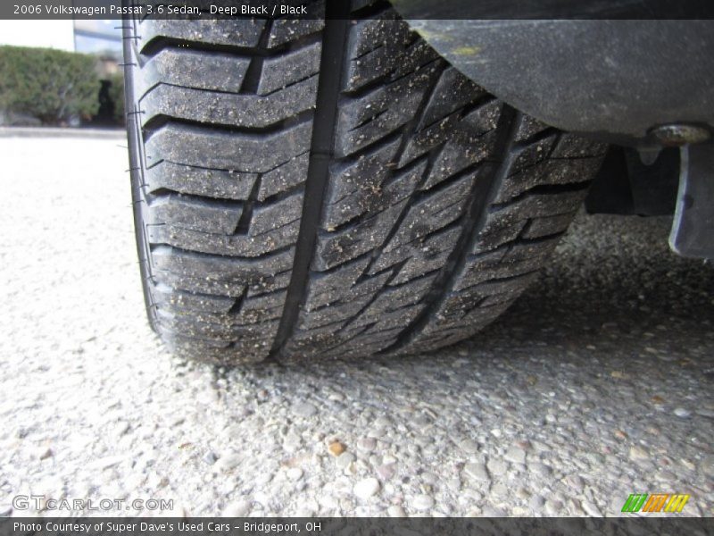 Deep Black / Black 2006 Volkswagen Passat 3.6 Sedan