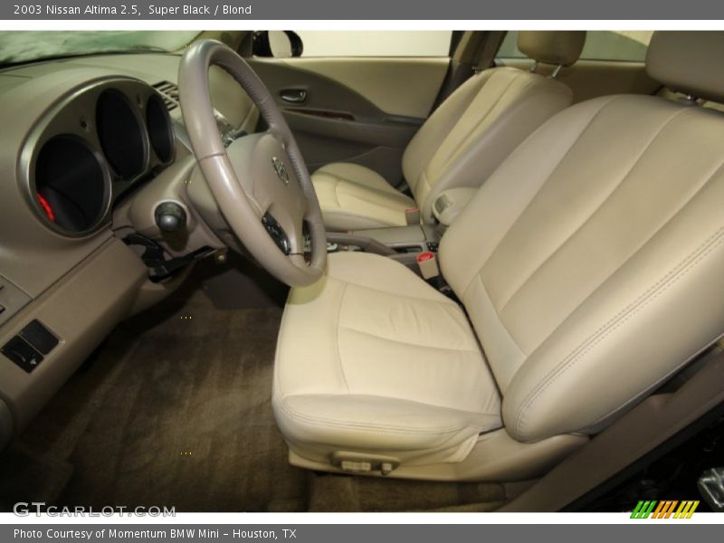 Super Black / Blond 2003 Nissan Altima 2.5