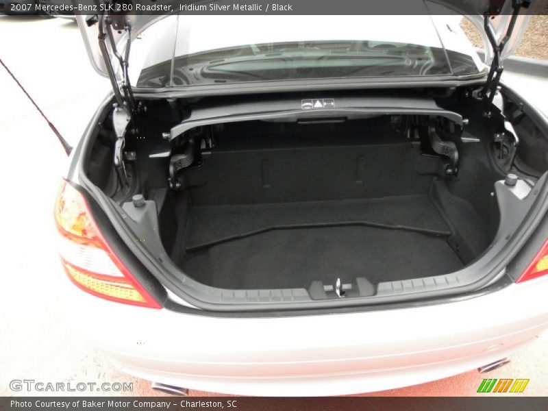 Iridium Silver Metallic / Black 2007 Mercedes-Benz SLK 280 Roadster