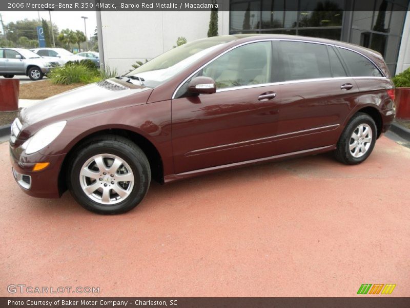 Barolo Red Metallic / Macadamia 2006 Mercedes-Benz R 350 4Matic