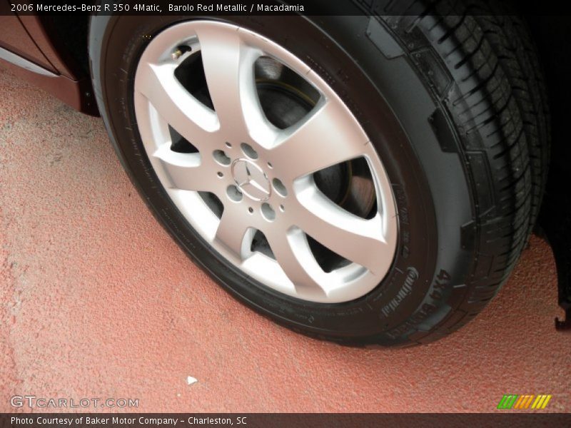 Barolo Red Metallic / Macadamia 2006 Mercedes-Benz R 350 4Matic