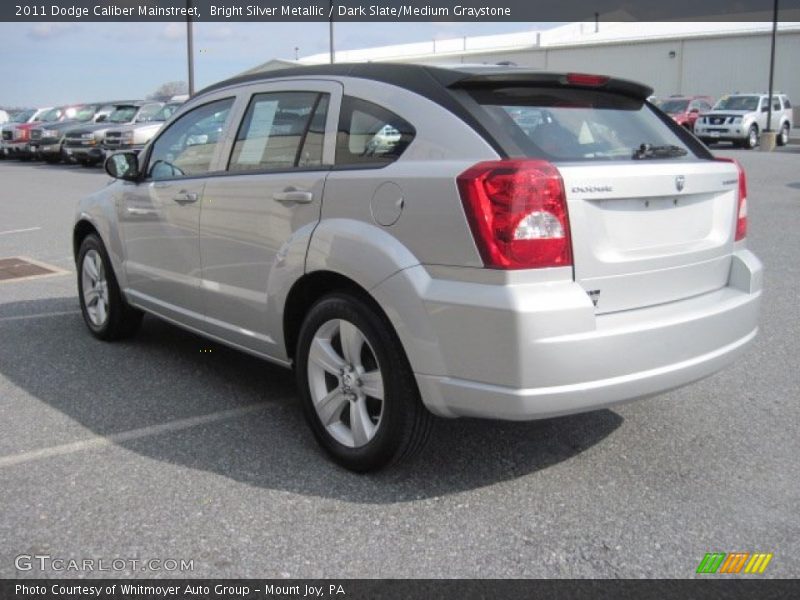 Bright Silver Metallic / Dark Slate/Medium Graystone 2011 Dodge Caliber Mainstreet