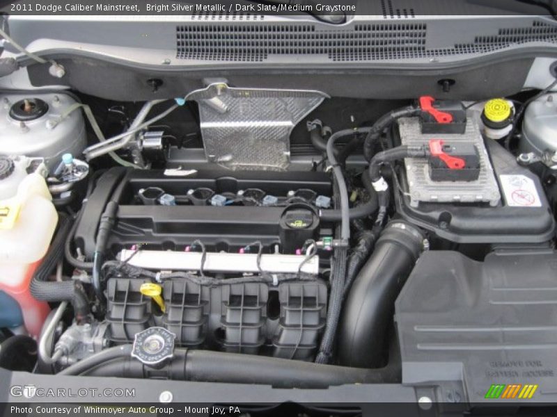 Bright Silver Metallic / Dark Slate/Medium Graystone 2011 Dodge Caliber Mainstreet