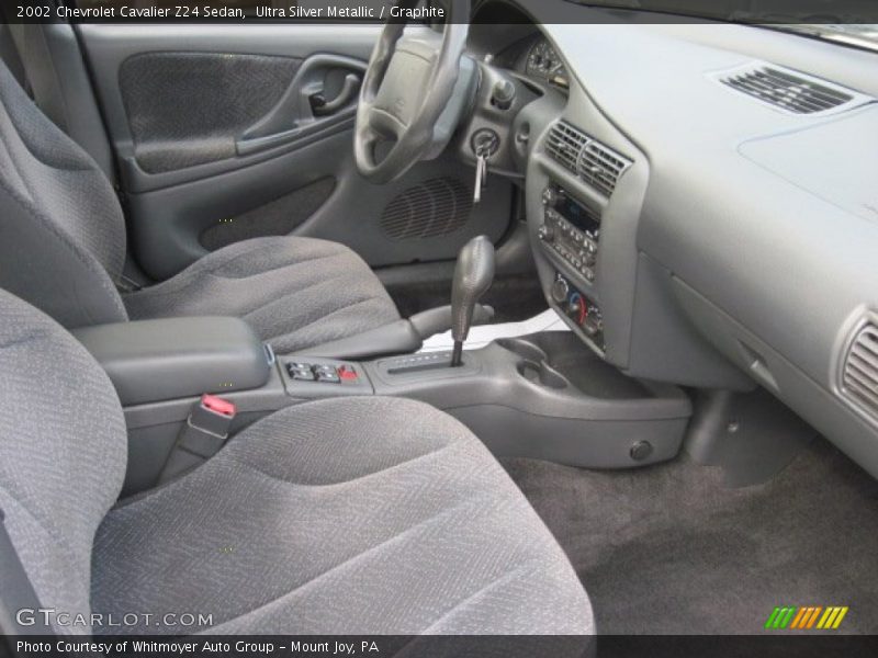  2002 Cavalier Z24 Sedan Graphite Interior