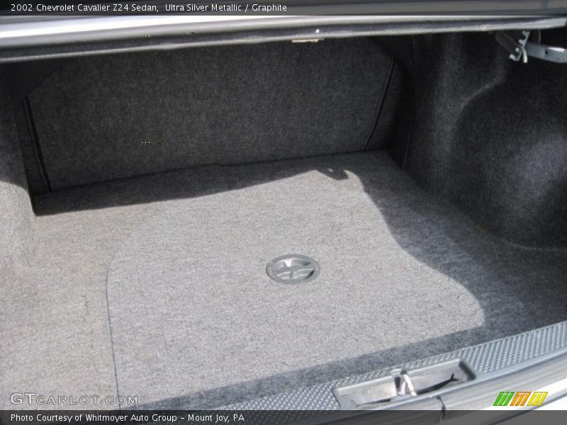 Ultra Silver Metallic / Graphite 2002 Chevrolet Cavalier Z24 Sedan