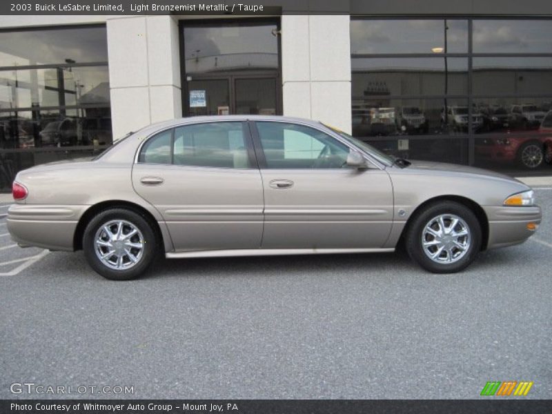 Light Bronzemist Metallic / Taupe 2003 Buick LeSabre Limited
