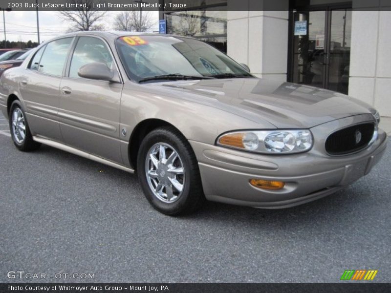 Light Bronzemist Metallic / Taupe 2003 Buick LeSabre Limited