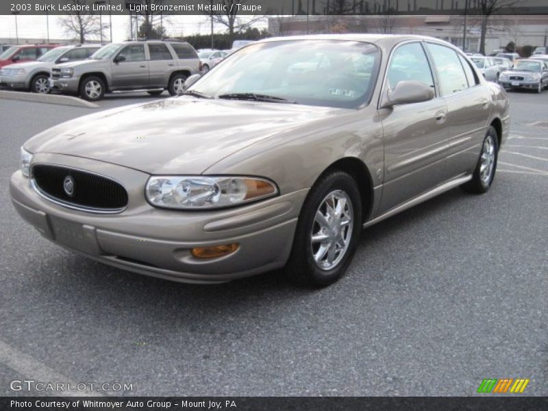 Light Bronzemist Metallic / Taupe 2003 Buick LeSabre Limited